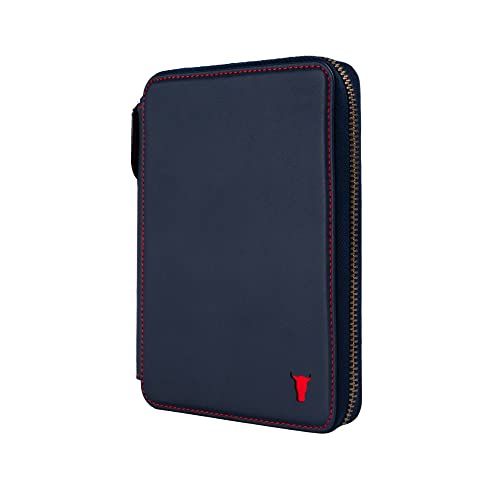 Torro Travel Wallet – Genuine Leather Travel Organiser With Passport Holder And Detachable Cardholder (Blue) #TOP9