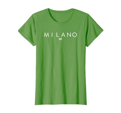 Milano Italy T-Shirt, Women, Grass Green, Medium