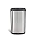 Ninestars DZT-50-25 Motion Sensor Trash Can, Large, Silver