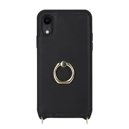 Lipvina Crossbody Wallet for iPhone XR Case with Strap-Black by Lipvina - Used condition - Image 8