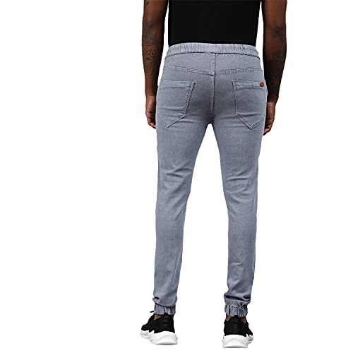 Image of Urbano Fashion Men's Printed Jogger Jeans Slim Fit Stretch