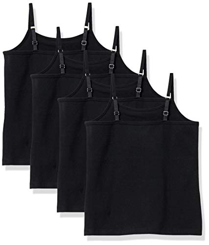 Image of Amazon Essentials Girls and Toddlers' Shelf Layering Camisole, Pack of 4