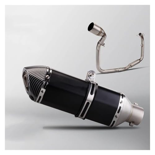 バイクマフラー ベネリ TNT125 TNT135 2016-2025用 Escape Manifold 370MM Muffler With DB Killer Full Set System Motorcycle Exhaust Modificatio