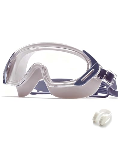 Image of Swim Goggles, Wide Angle Anti-fog and UV Leak Proof Goggles,Swimming Goggles for Adult Youth