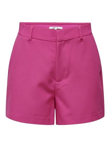 ONLY Damen Onllana-Berry Hw Shorts TLR Noos, Pink Yarrow, 44