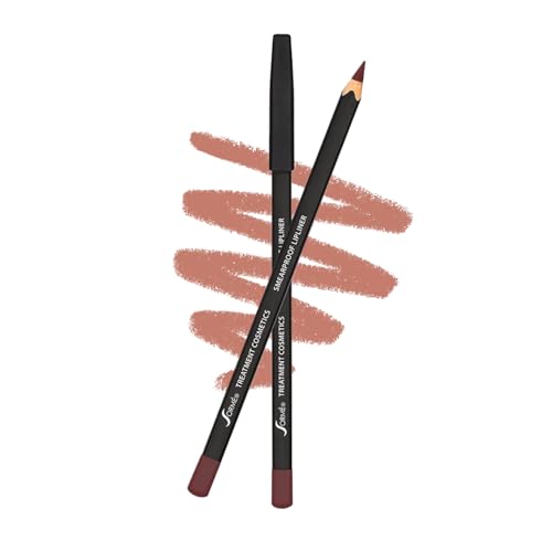 Sorme Cosmetics Smearproof Lipliner in Natural Nude 0.06 oz | Smudgeproof Nude Lip Liner Pencil | High Definition Waterproof Lip Liners for Women | Hydrating Lip Pencil | Matte Lip Pencil Liner Makeup