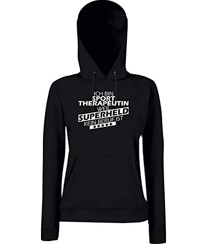 Sweat à capuche sporttherapeutin femme pour le sport en salle