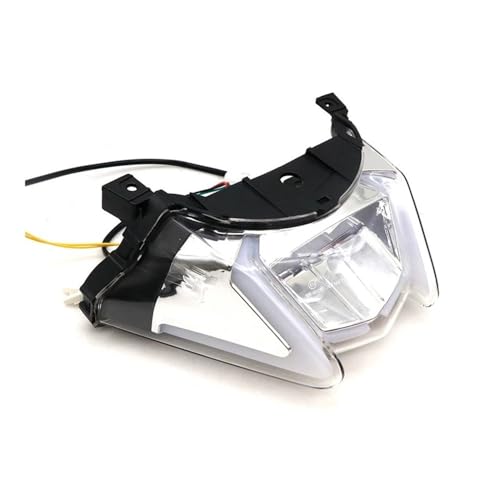 Feu arrière moto blanc avec clignotants et freins intégrés pour KATANA et GSXS1000S