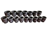 16pc 1' Drive Standard S.A.E. Jumbo Deep Impact Socket Set 1-5/8' - 3-1/8'