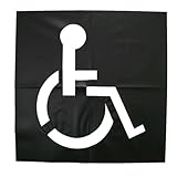 HY-KO Products PLS-60 Handicap Parking Lot Stencil, 48