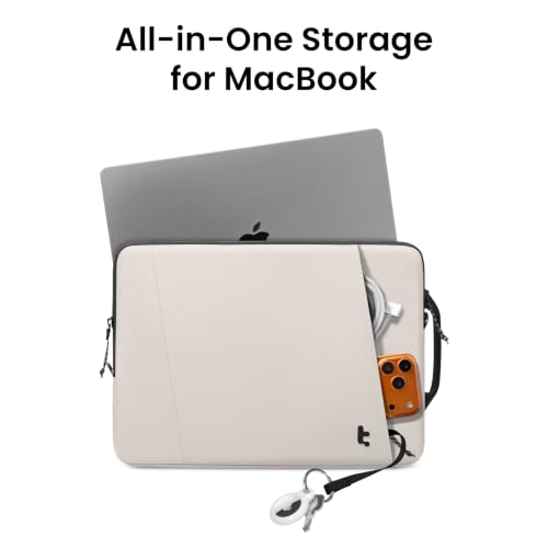 Image of tomtoc Slim & 360 Protective Laptop Sleeve for 14-inch MacBook Pro M5 2026 | M4 /M3 /M2 /M1 Pro /Max A3426 A3427 A3434 A3112 A3401 A3185, Water-Resistant Case with CornerArmor
