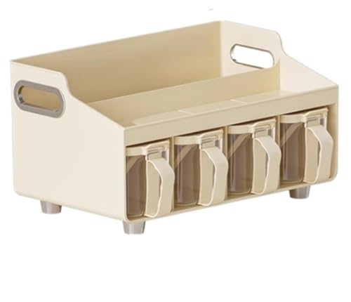 2-Tier Plastic Spice Rack Organizer