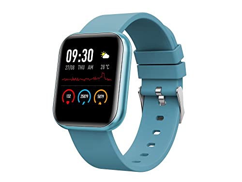 Image of Helix Metalfit SPO2 smartwatch with Full Metal Body and Touch to Wake Feature, HRM, Sleep & Activity Tracker