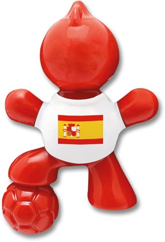 Little Joe Ambientador EM2024 edición limitada, todo aroma de coche nuevo, 45 días de fragancia fresca en el coche, hogar, oficina, camión, caravana, etc. (I love spain (rojo))