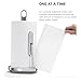 simplehuman Standing Paper Towel Holder with Spray Pump, Brushed Stainless Steel