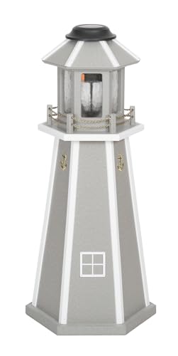 Peaceful Classics Modern Decorative Lighthouse for Garden Décor 3ft/4ft –