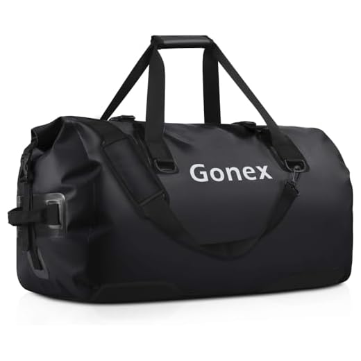 Is there waterproof luggage Gonex 80L Waterproof Travel Duffle Bag