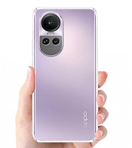 Image of Soft Silicone TPU Back Cover Compatible with Oppo Reno10 Pro 5G / Reno10 5G