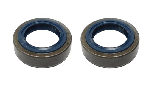 cyclingcolors 2x Dichtung spi spy Gummi Simmerring Lippendichtungen Doppellippe rasenmäher traktor motor vergaser kompatibel mit Stihl 046, 064, 066, MS460, MS640 N° 9640-003-1355