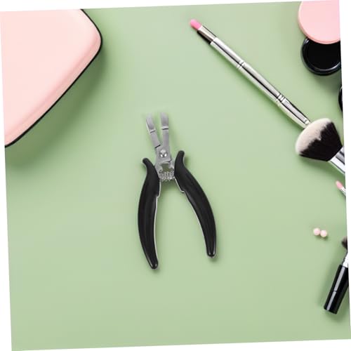 Pinces à extensions de cheveux ergonomiques pour retrait de perles