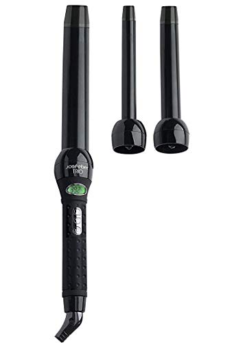 Jose Eber Trio Multi-Barrel Digital Curling Iron Set-New #TOP23