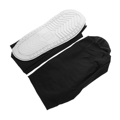 Cubiertas impermeables para zapatos unisex BESPORTBLE, 1 par, diseño de tubo alto para días lluviosos, reforzadas miniatura 1