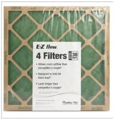 20x20x1 MERV 1 Fiberglass Furnace and AC Air Filters 4-Pack - 3