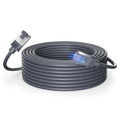 Accecraft 150FT/46M Starlink Gen 3 Cable, Waterproof Replacement Satellite V3 Ethernet Cable for Rectangular Satellite, Durable Outdoor Extension Cord for High Speed Connectivity