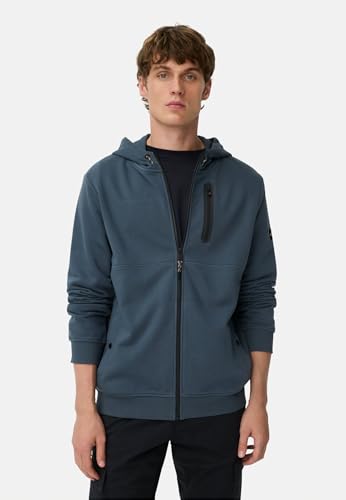 camel active Herren Sweatjacke mit Kapuze Tintenblau, Menswear-L – Ansicht 2