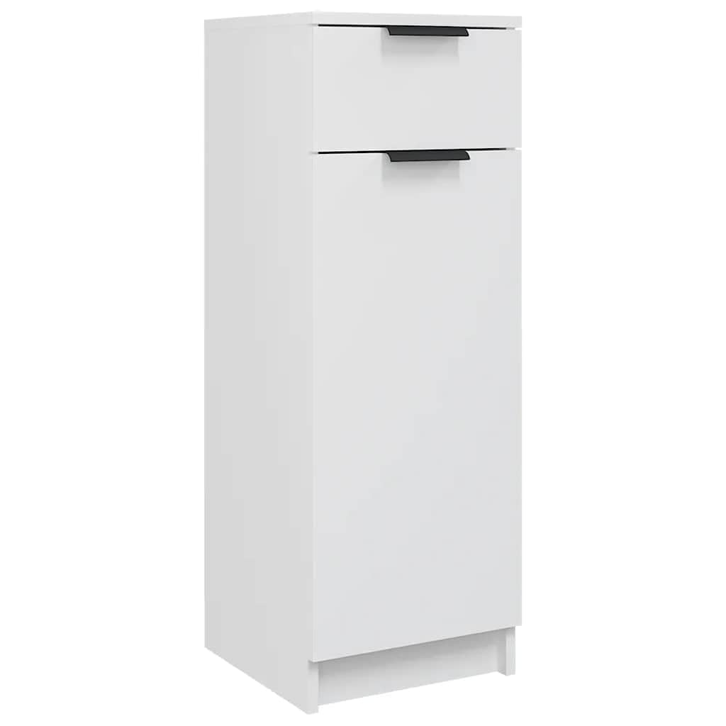 Générique Armoire de Salle de Bain Blanc 32x33,5x90 cm Bois d'ingénierie,Meubles,Armoires & Meubles de Rangement,811286
