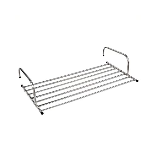 HaigeHY Wäscheständer, Balkonwäschetrockner, Wäscheständer für Balkon, Balkongeländer, Heizkörper, Bad, hängender Wäschetrockner, Kleiner Hängetrockner.