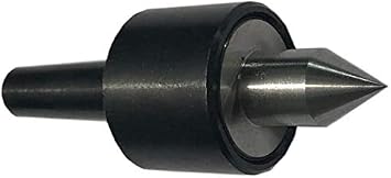 Precision MT0 Shank Mini Live Revolving Center Center Triple Bearing-Lathe, tool