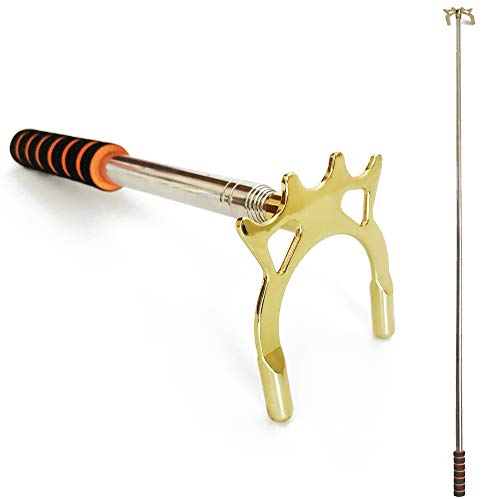 Tai BA cues Retractable Billiards Pool Cue Stick Bridge with Brass high Bridge Head, Billiards Pool Cue Accessory
