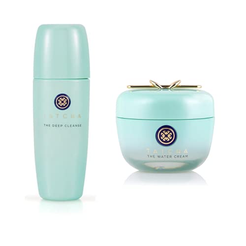 Tatcha Bundle The Deep Cleanse & The Water Cream: Deeply and Gently Exfoliate and Hydrate Skin