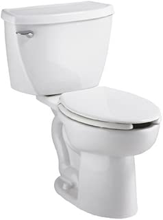 American Standard 2467.164.020 Cadet Right Height Elongated Pressure Assisted Two Piece Toilet with Bedpan Slots, White - coolthings.us