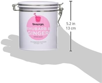 Teapigs Rhubarb and Ginger Tin of Tea 3527