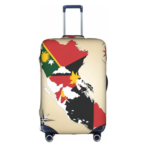 Housse de valise Papouasie-Nouvelle-Guinée M pour bagage 45-81 cm