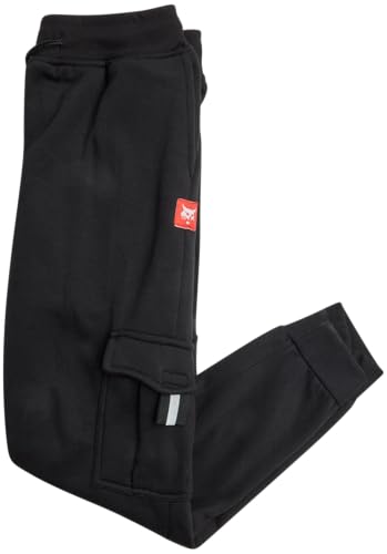 Bobcat Boys' Sweatpants - Soft Fleece Pull On Athletic Cargo Pants with Pockets and Adjustable Drawstring (Sizes: 8-18)3