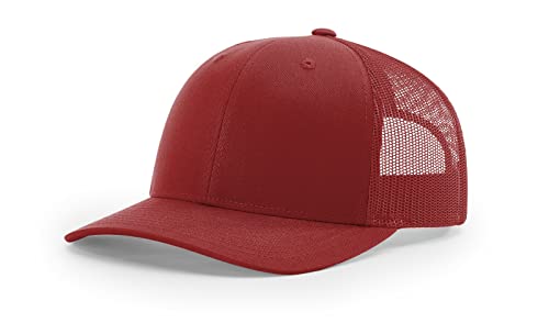 Image of Richardson 112 Trucker Hat - Premium Adjustable Snapback Hat - Structured Six Panel Richardson Blank Caps