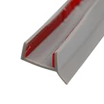 ACESOME Rubber Plinth Sealing Strip, Flexible Door Seal Strip, Self Adhesive Kitchen Plinth Sealing Strip, Waterproof Door Draft Excluder Strip for 15 mm-18mm Doors, Kitchen, Bathroom (Grey, 3M)