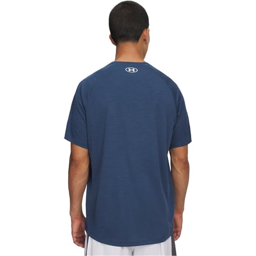 T-Shirt Technique texturé Haut de Gamme UA Bleu S