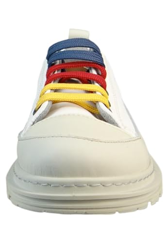 Art Unisex. 118941123003_017 Ciabatte Birmingham Bianche (45), Bianco, Tessuto, Basso, Stringhe, Casual - 6