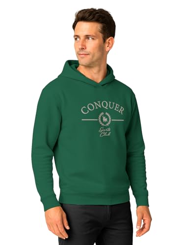 Image of BULLMER Trendy Cotton Blend Sweatshirt for Men | Stylish Full Sleeve Mens Sweatshirts & Hoodies for Winter Wear