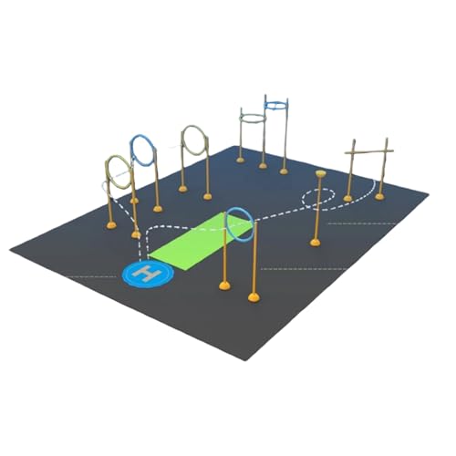 Drone Obstacle Course Kit RC FPV Racing Portable Game Loop