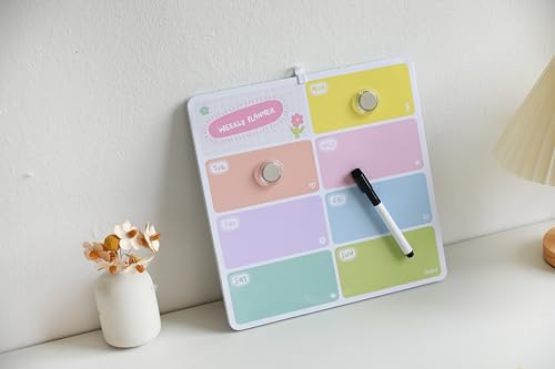 I-TOTAL - Magnetische wöchentliche Tafel - kompakt und praktisch (groß)