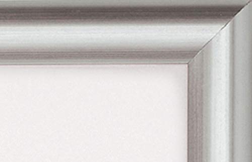 walther design Bilderrahmen silber 40 x 50 cm 3er Pack, Trendstyle Kunststoffrahmen KP050S3 – Ansicht 4