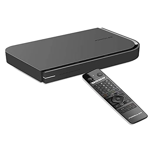 Formuler CC 4K UHD IPTV Android 7 Player con sintonizzatore DVB-C/T2 H.265 2GB RAM 16GB Flash WLAN