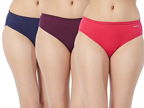 Image of Fruit of the Loom Women's Bikini(Colors and Prints May Vary) (Pack of 3)
