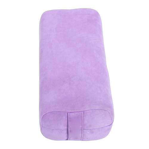 Changor Cojín de Meditación Cómoda Almohada de Apoyo para el Suelo para el Hogar y el Estudio 65x25x15cm (Púrpura)