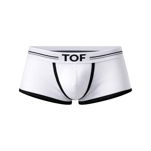 Bóxers ajustados TOF Paris French Trunk con acabados de alta costura para hombre